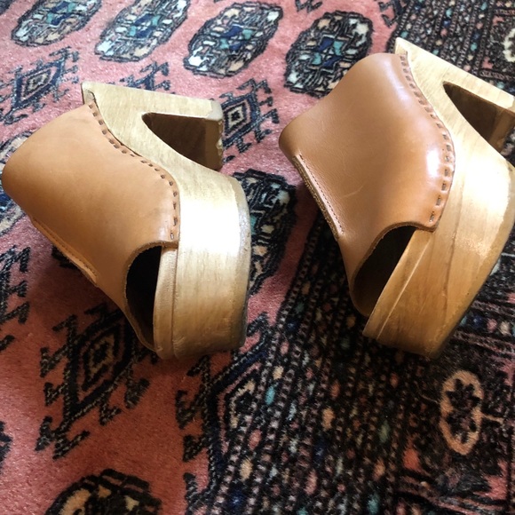 No. 6 Front Sean Clog Slide Sandal 38 Size 7 - Picture 2 of 3